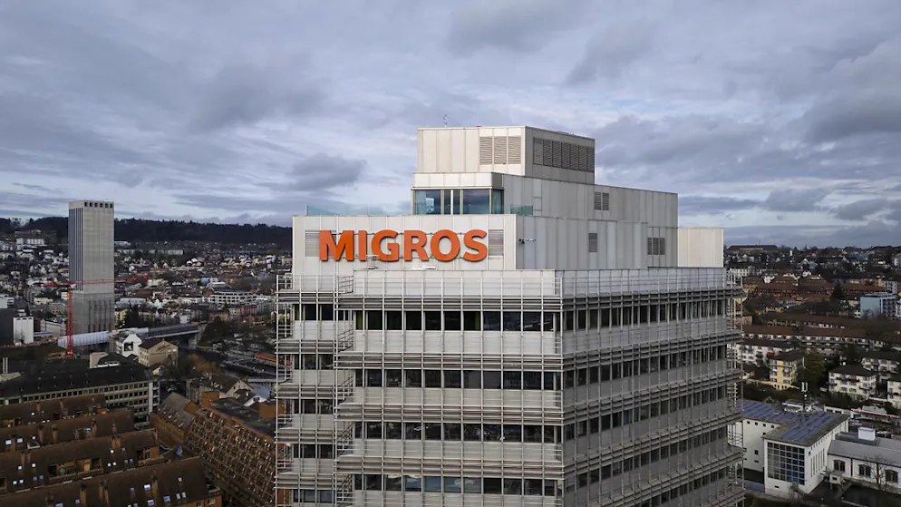 Migros-Hauptsitz am Limmatplatz: Hier baut der Konzern 150 Vollzeitstellen ab. (Archivbild)