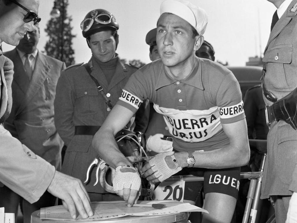 Carlo Clerici al Giro d'Italia del 1951