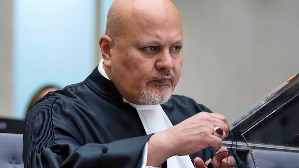 ARCHIV - Der Chefankläger des Internationalen Strafgerichtshofes: Karim Khan. Foto: Peter Dejong/AP/dpa