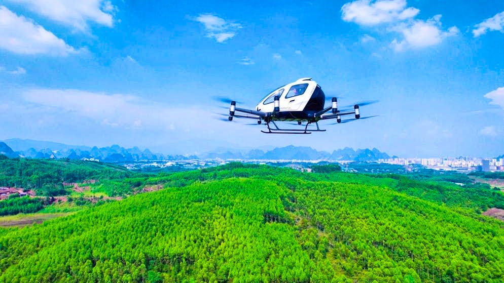 Ecco a quanto viene venduto. Acquistare un drone passeggeri per evitare di rimanere bloccati nel traffico?