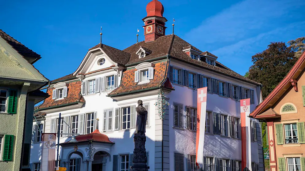 Der Obwaldner Kantonsrat trifft sich im Rathaus in Sarnen zur Mai-Session. (Archivbild)