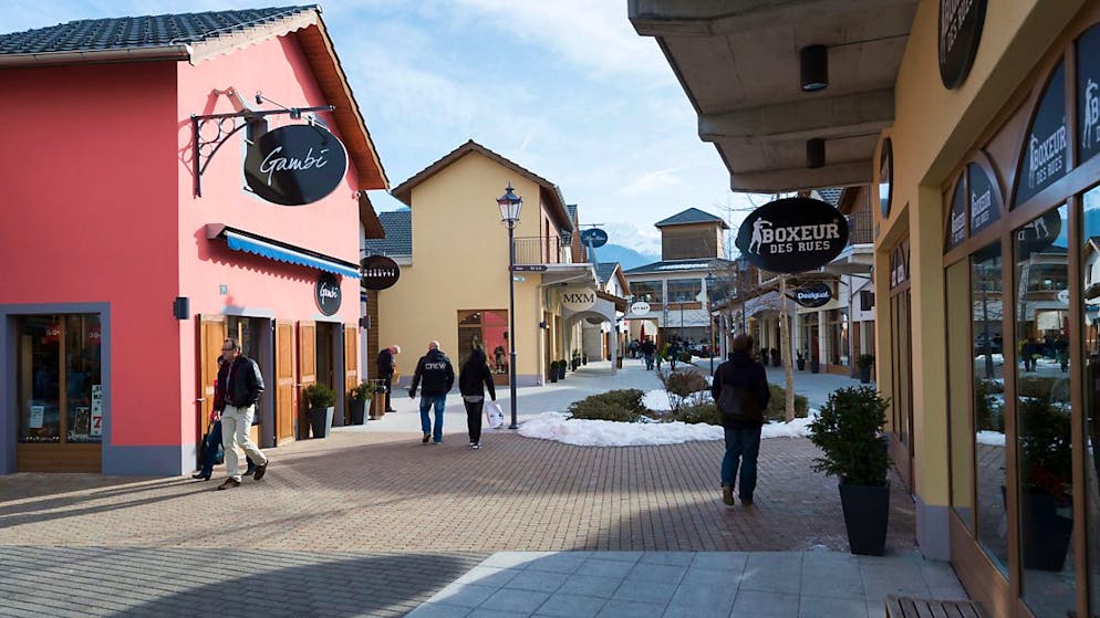 Landquart Shopping Outlet hat am Neujahrstag zu. 