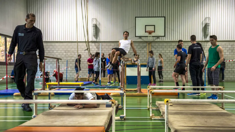 Die körperliche Fitness muss bei Bewerbenden für den Polizeidienst ebenfalls stimmen. Doch die Durchfallquote ist hoch.
