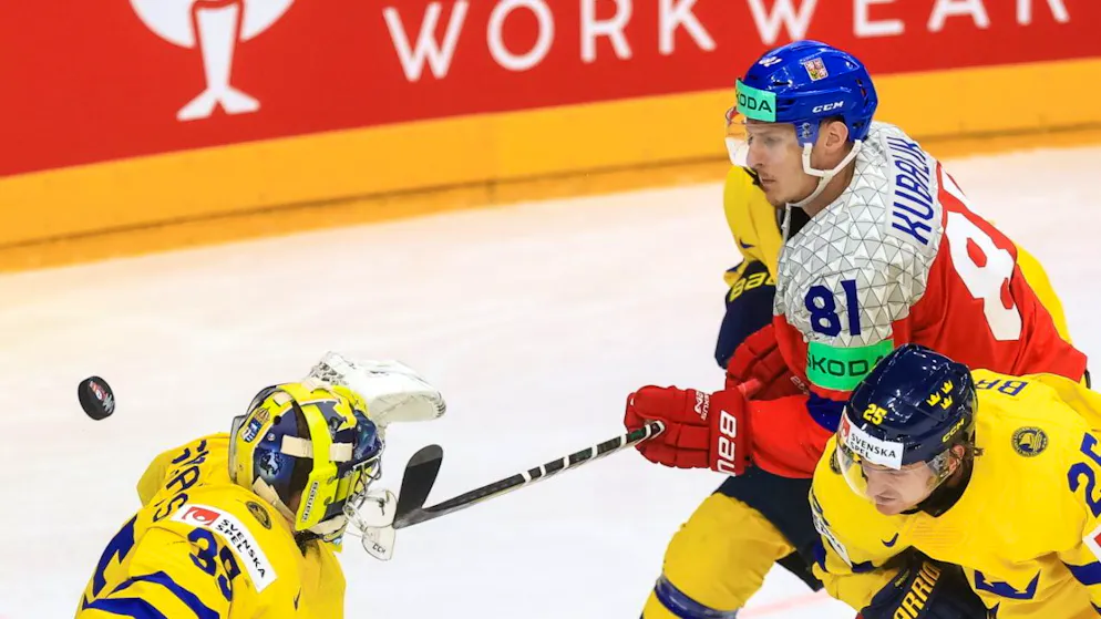 Der Tscheche Dominik Kubalik, einst bei Ambri-Piotta tätig, spielte im Halbfinal gross auf.