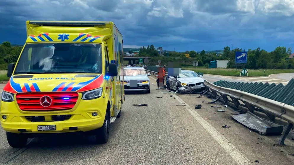 Grund für den Unfall auf der A2 bei Egerkingen SO dürfte ein medizinisches Problem des Lastwagenchauffeurs gewesen sein.