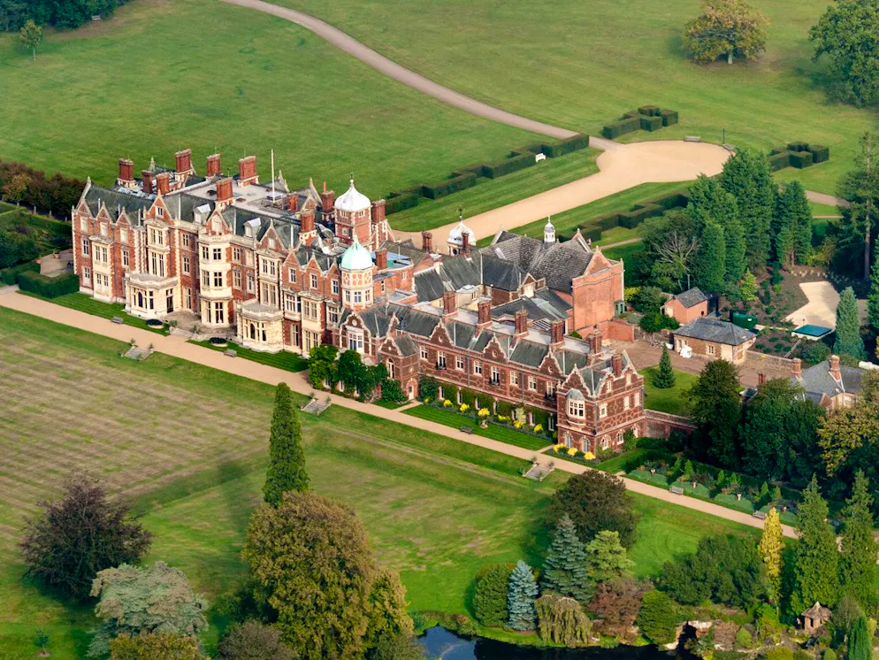 Platz für einen Golfkurs ist vorhanden: Zum königlichen Landsitz Sandringham House gehören über 30 Quadratkilometer Land.