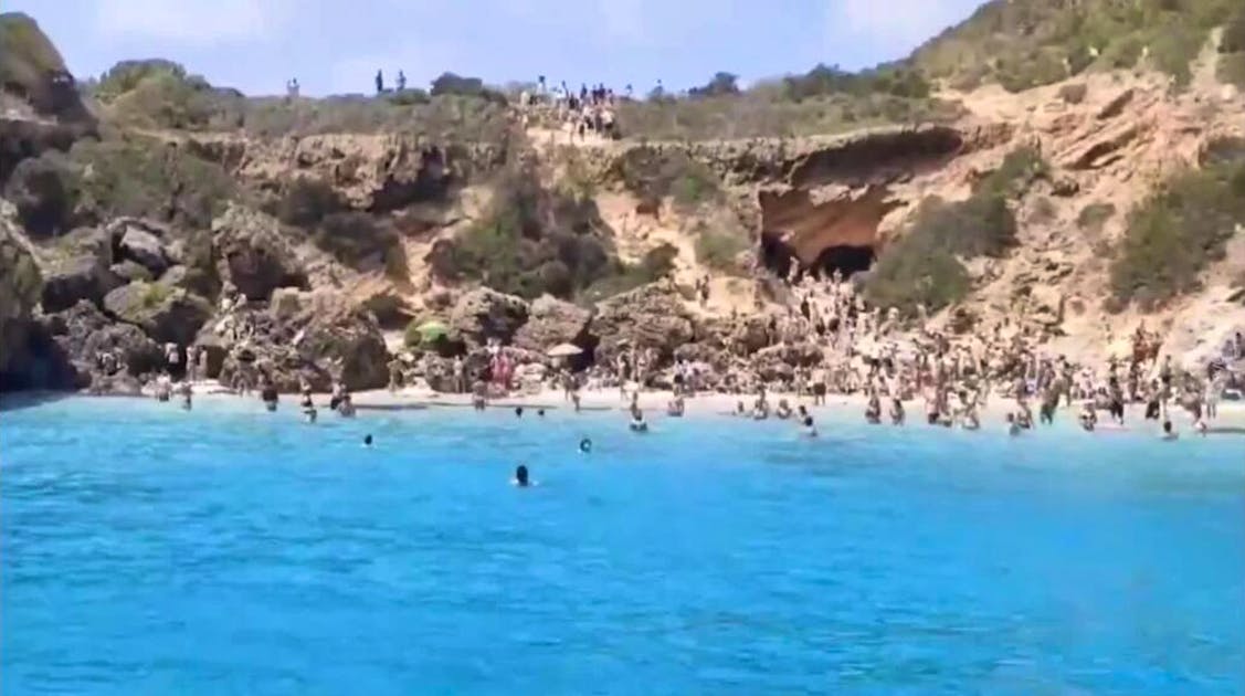 “Tourists return home”: Instagram The Bay of Mallorca is filled with tourists