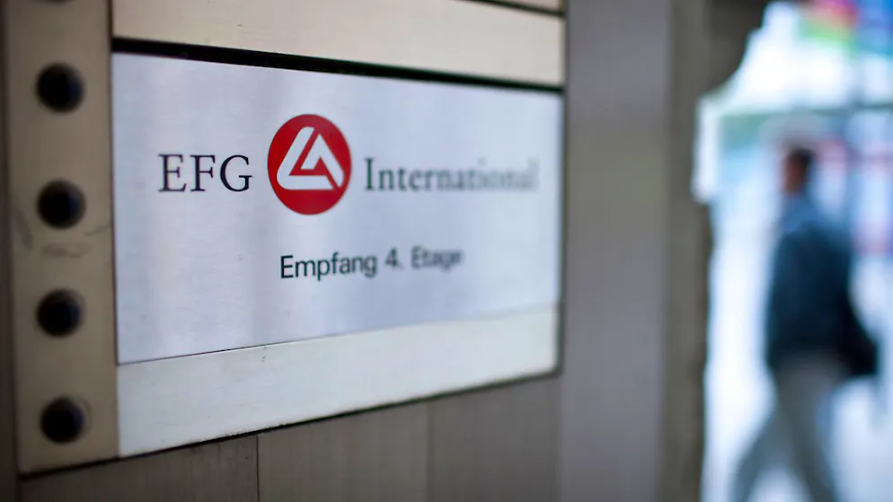 EFG-Aktien dank Spekulationen um Übernahme-Interesse von Julius Bär im Hoch (Archivbild)