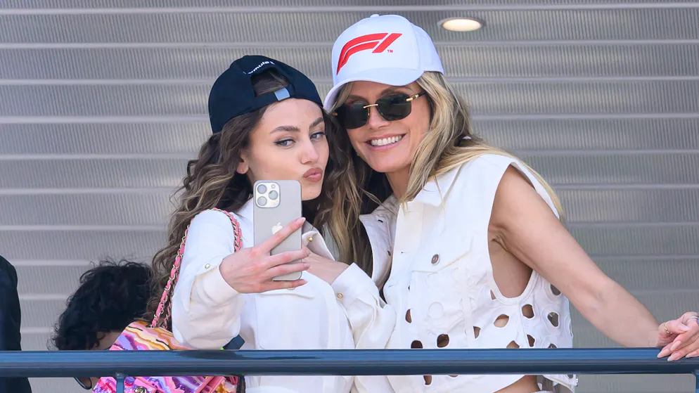 Heidi Klum besuchte am vergangenen Wochenende zusammen mit ihrer ältesten Tochter Leni das legendäre Formel-1-Rennen in Monaco.