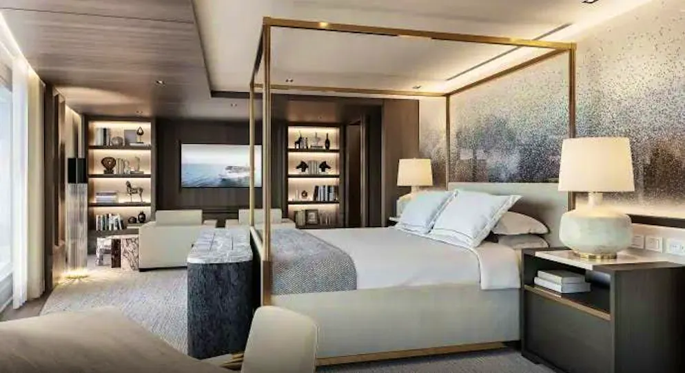 Le matelas coûte 200'000 francs : la suite du Regent sur le "Regent Seven Seas Grandeur".