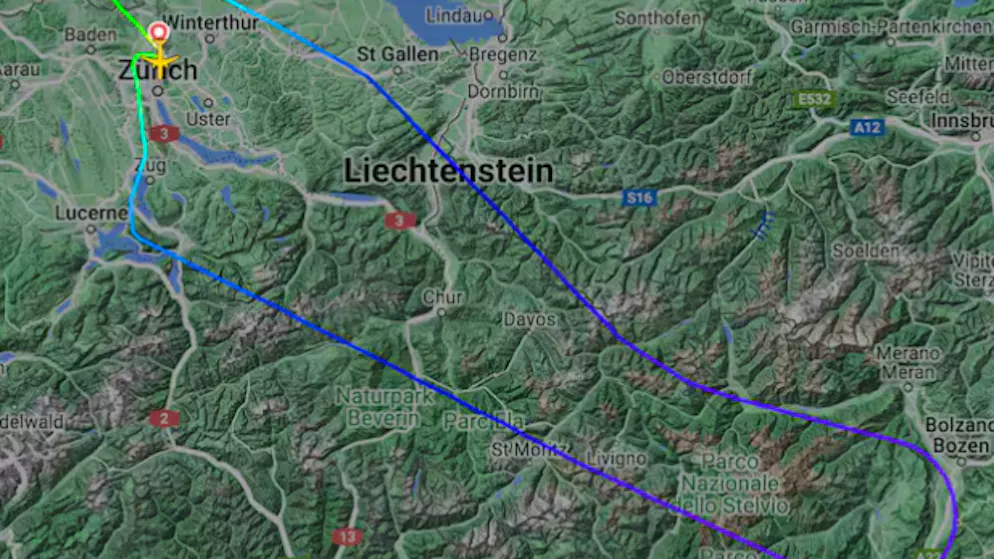 «Sahen nur ein grelles Licht». Edelweiss-Flieger wird von Blitz getroffen und muss umdrehen