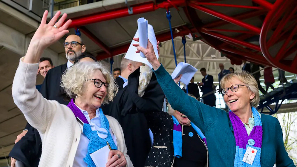 Der EGMR hat Anfang April dem Verein Klimaseniorinnen Recht gegeben. (Archivbild)