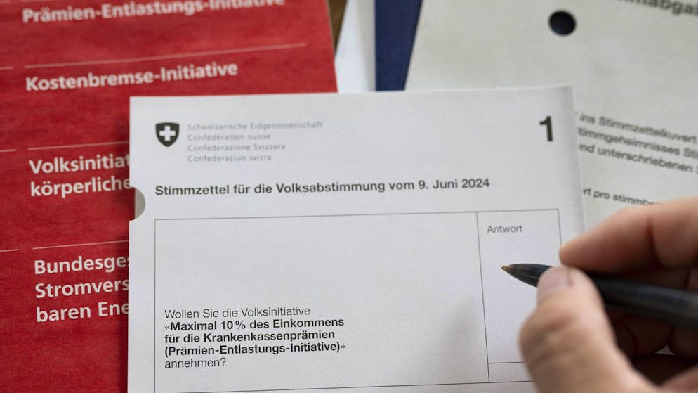 Umfragen zur Abstimmung am 9. Juni. Hauchdünnes Ja für Prämienentlastungsinitiative erwartet