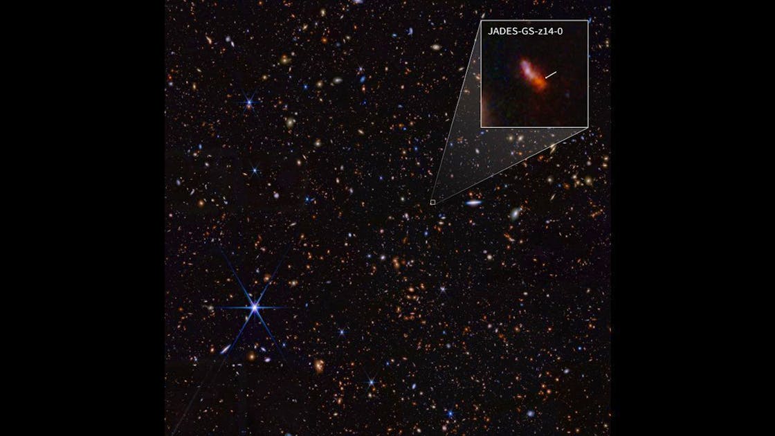 Wetenschap: Webb-telescoop ontdekt het verst bekende sterrenstelsel