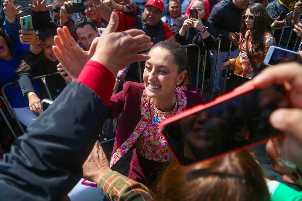 Sheinbaum hat die Präsidentschaftswahlen gewonnen.
