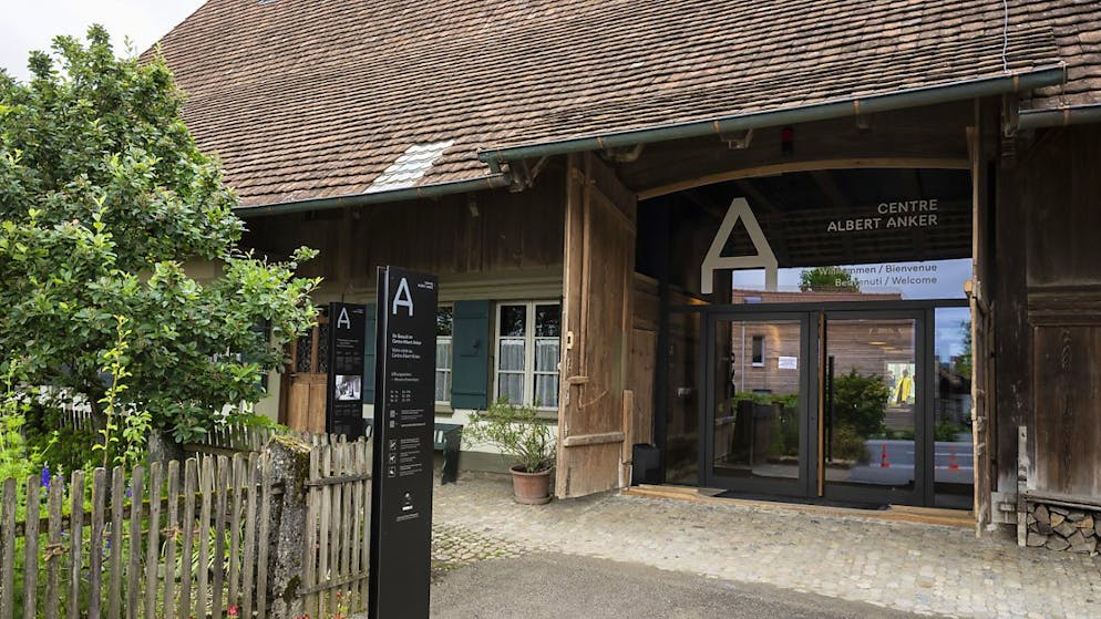L'entrata del nuovo Centro Albert Anker di Ins (BE).