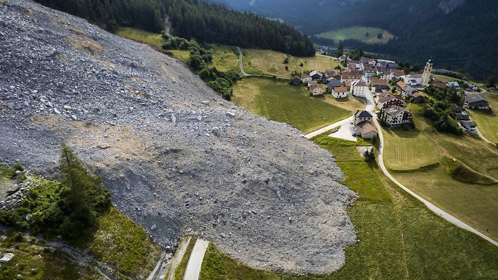 Ein Jahr nach Bergsturz. Brienz GR rutscht so schnell wie noch nie