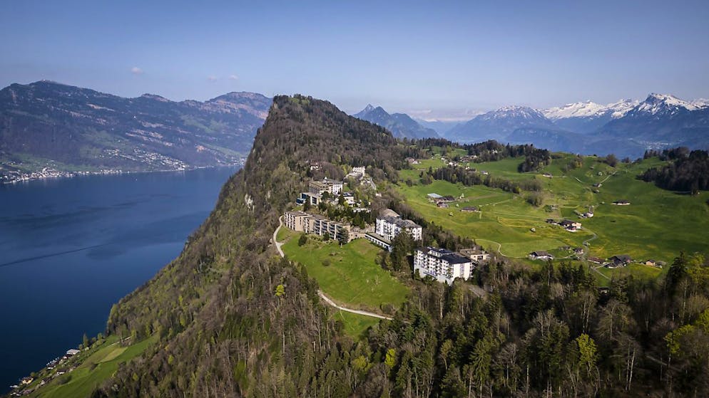 In occasione della Conferenza sulla pace in Ucraina al Bürgenstock (NW) del 15 e 16 giugno, lo spazio aereo sovrastante il resort di lusso sarà vietato al traffico aereo privato, mentre piloti di caccia e 4 mila soldati garantiranno la sicurezza della manifestazione. (Foto archivio)