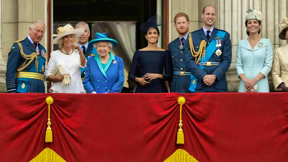 La famiglia reale a Londra nel 2018. (foto d'archivio)