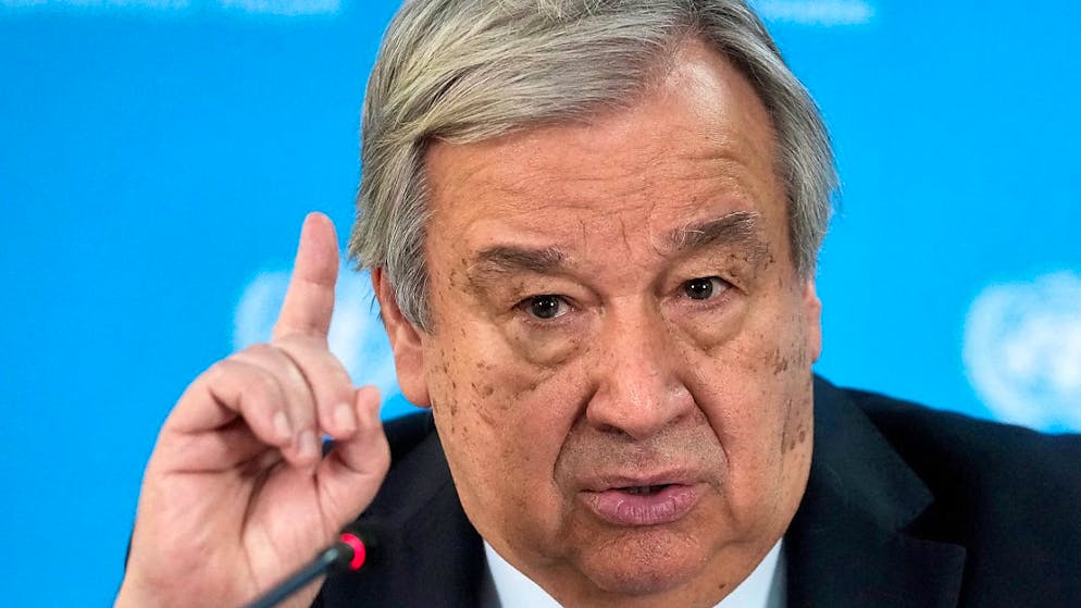 Alarmierende Klimaberichte zeigen nach Überzeugung von UN-Generalsekretär António Guterres die Notwendigkeit drastischer Massnahmen.