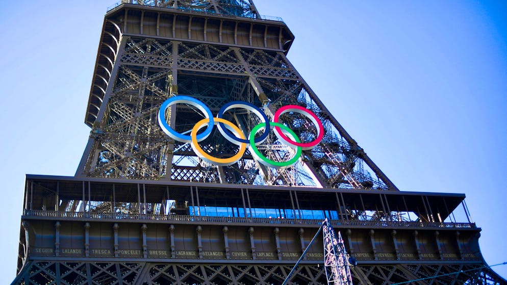 La Tour Eiffel est prête pour les JO.