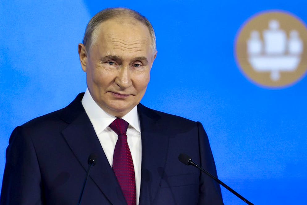 Il presidente russo Vladimir Putin