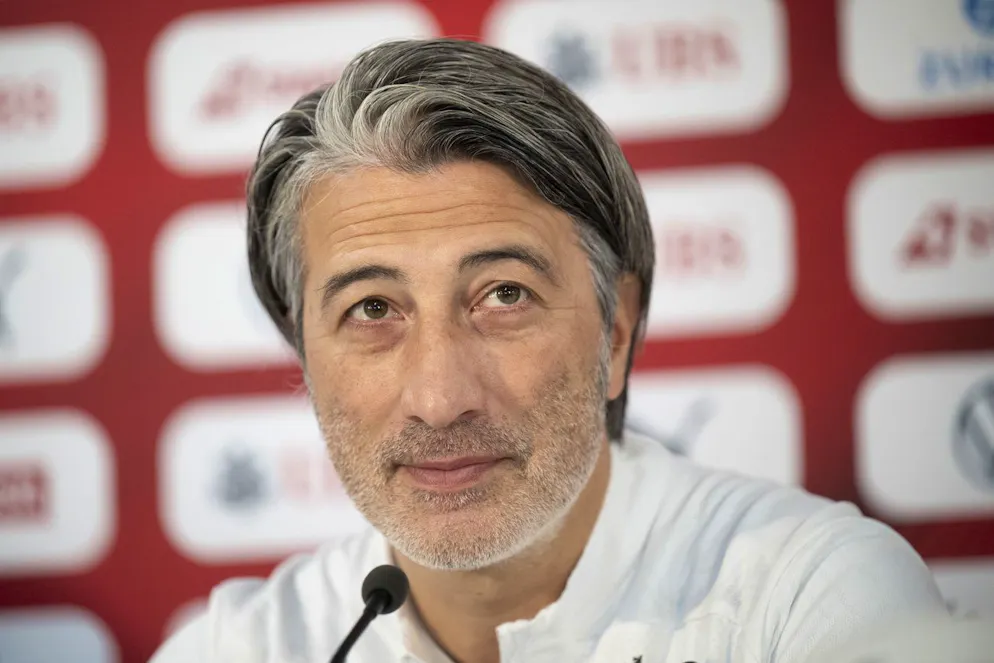 Murat Yakin risulta sereno prima della gara contro l'Austria.