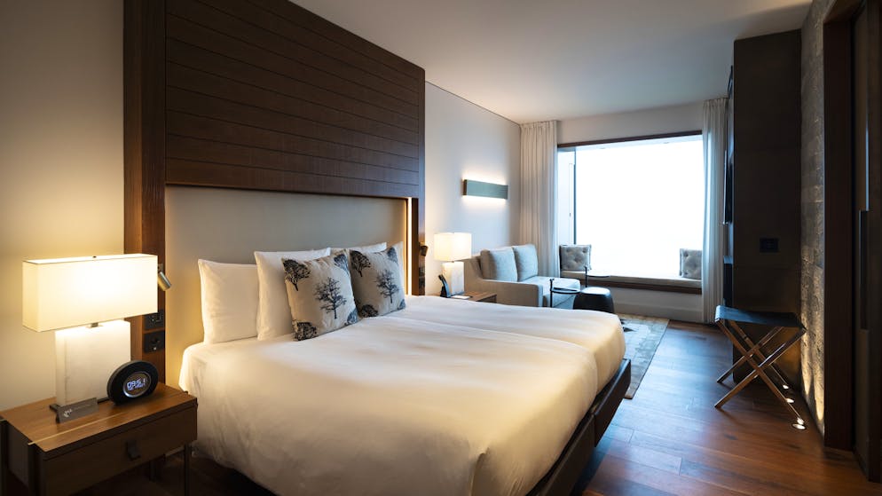 Ukraine-Gipfel auf dem Bürgenstock. Hier schlafen Macron, Scholz und Selenskyj