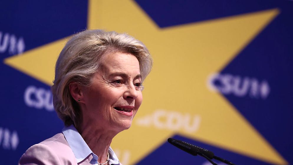 La presidente della Commissione europea uscente, Ursula von der Leyen