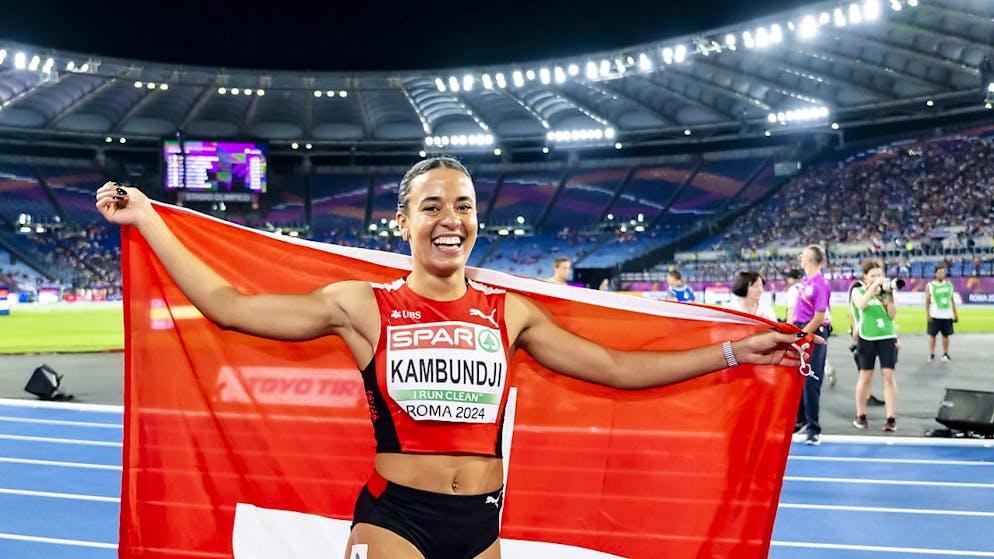 Européens d’athlétisme. Ditaji Kambundji brille dans une soirée à quatre médailles