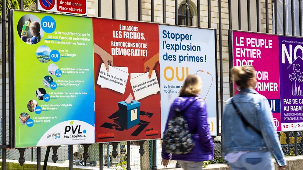 Dalle urne ginevrine oggi sono usciti un "sì" e tre "no" ai temi cantonali.