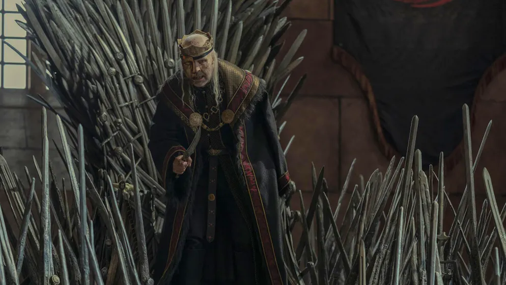 Zweite Staffel «House of the Dragon». Für den Bau des Throns brauchten sie sechs Monate – und 2500 Schwerter