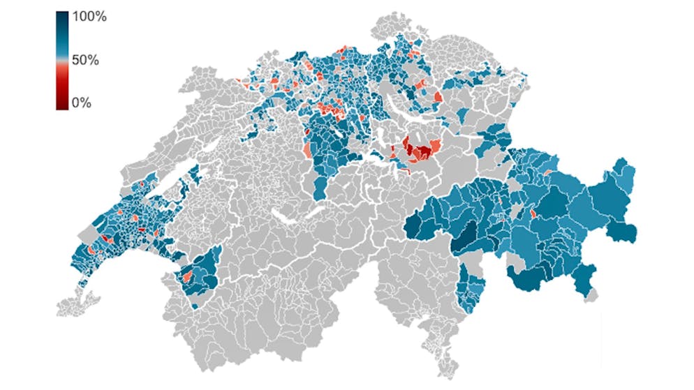 Stromgesetz. So hat deine Gemeinde abgestimmt