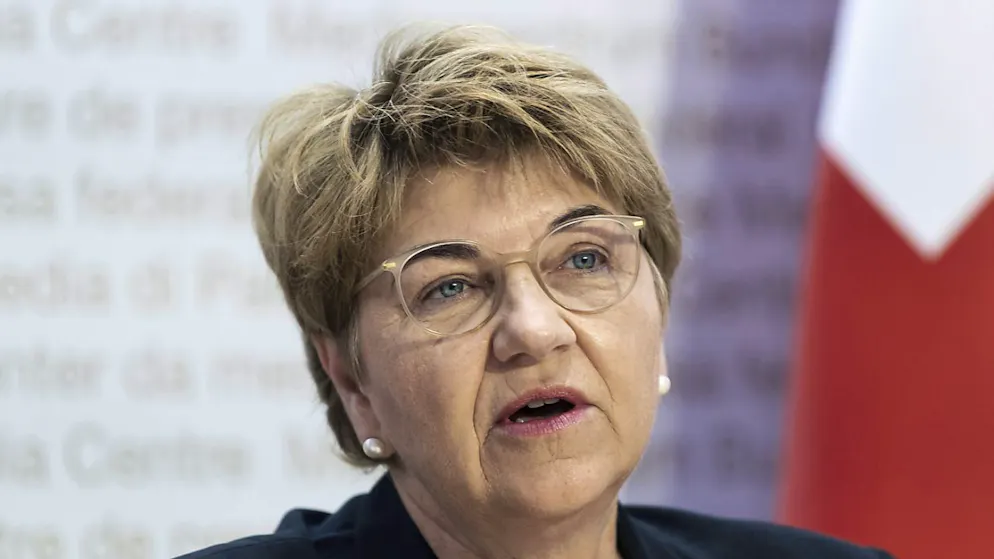 "Talmente fuori luogo che è evidente che si tratta di disinformazione": così Viola Amherd (nella foto) sulle pesanti critiche contro di lei alla TV russa.