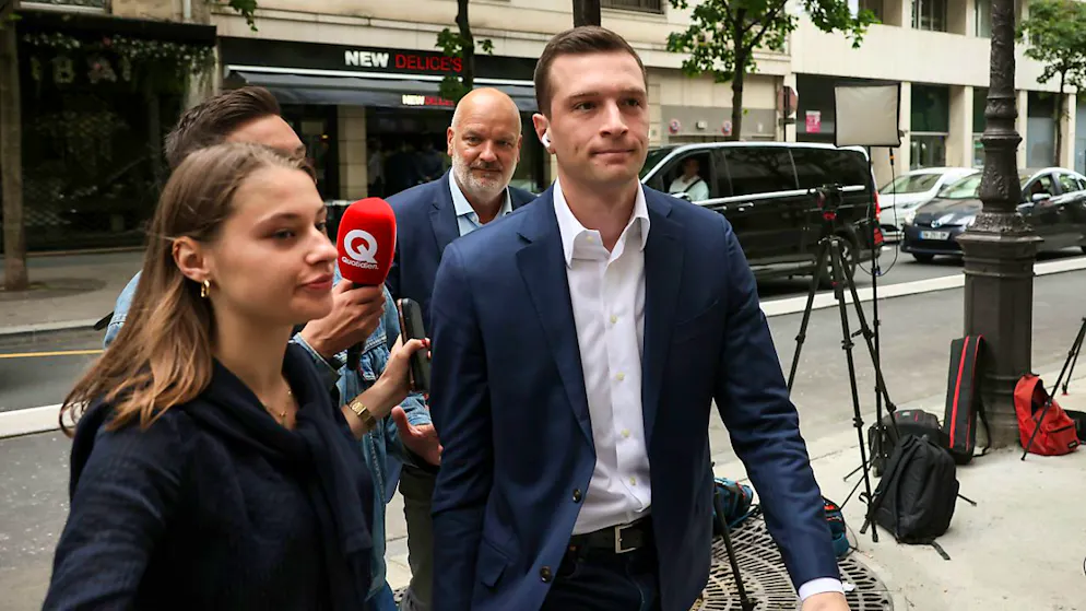 Politica. Francia, Bardella: «Proporrò un governo di unità nazionale»