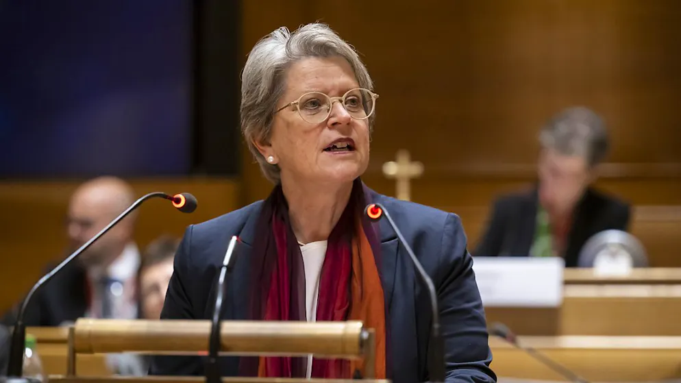 La presidente della Chiesa evangelica riformata in Svizzera (CERiS), Rita Famos
