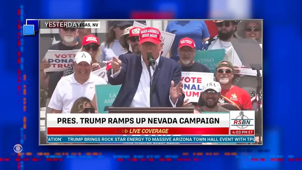 Late Night USA. Trump ganz offen: «Ihr seid mir egal. Ich will nur eure Stimme»