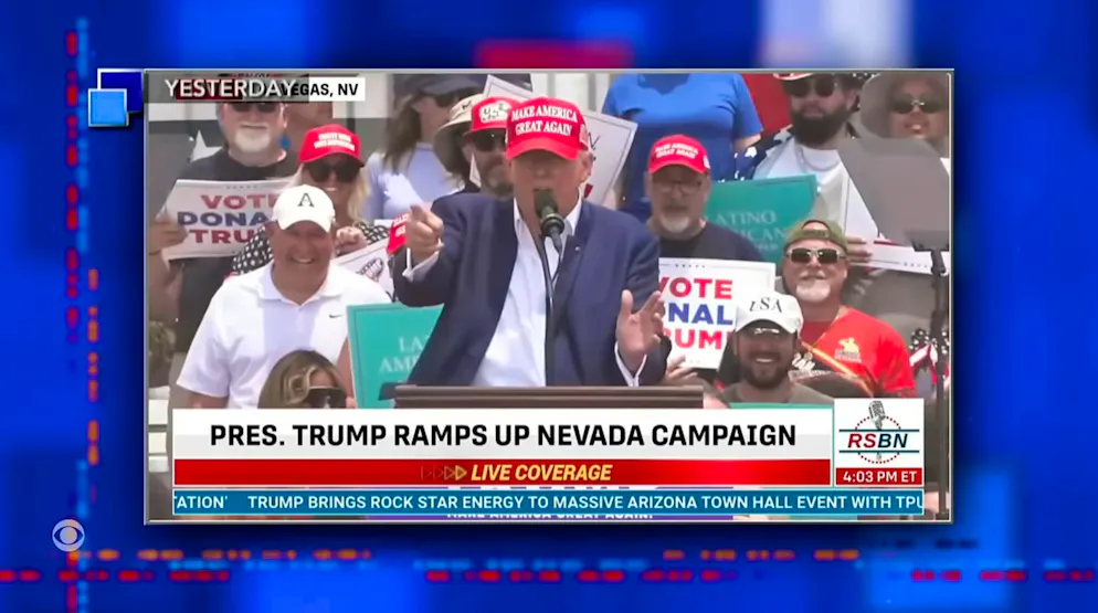 «Non mi importa di voi», dice Trump agli elettori di Las Vegas.