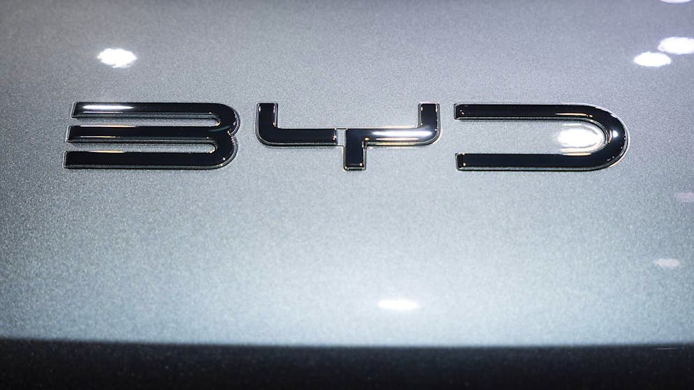 Anche i veicoli del grande produttore cinese BYD saranno lanciati sul mercato elvetico.