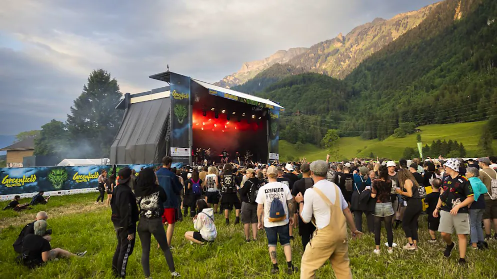 C'è aria di openair. Qui il Greenfield Festival di Interlaken (BE), che aprirà domani. (immagine d'archivio)