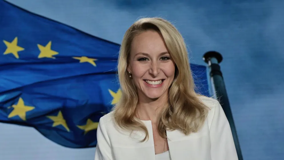 La capolista alle elezioni europee, Marion Maréchal, è stata radiata dal presidente del partito Reconquête Eric Zemmour (foto d'archivio).