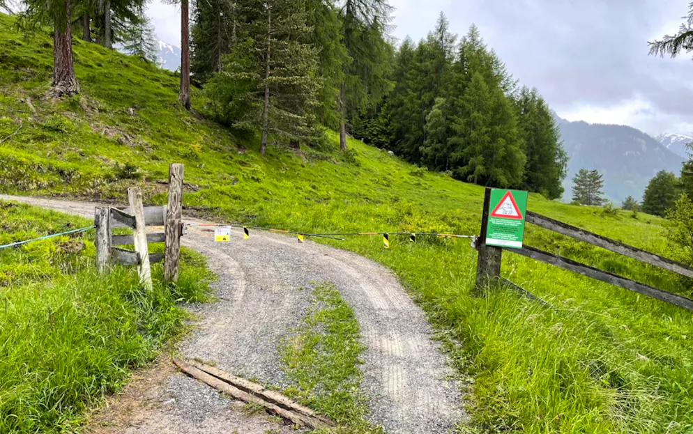 Il luogo dell'incidente