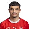 Zeki Amdouni, Spieler, des Schweizer Fussball Nationalteams, fotografiert am 28. Mai 2024 in St. Gallen. (SFV/KEYSTONE/Gaetan Bally)