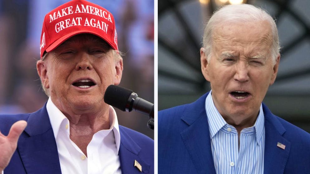 Donald Trump e Joe Biden