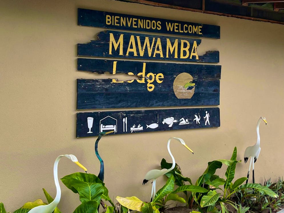 Costa Rica: il Parco nazionale del Tortuguero. Mawamba è uno dei capanni della regione di Tortuguero.