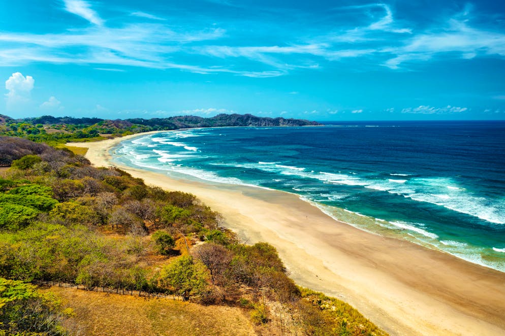 Costa Rica: le spiagge solitarie. Un paradiso isolato lungo un chilometro: la spiaggia di Nosara.