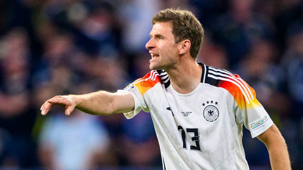 Thomas Müller bei einem seiner letzten Spiele für die Nationalmannschaft.