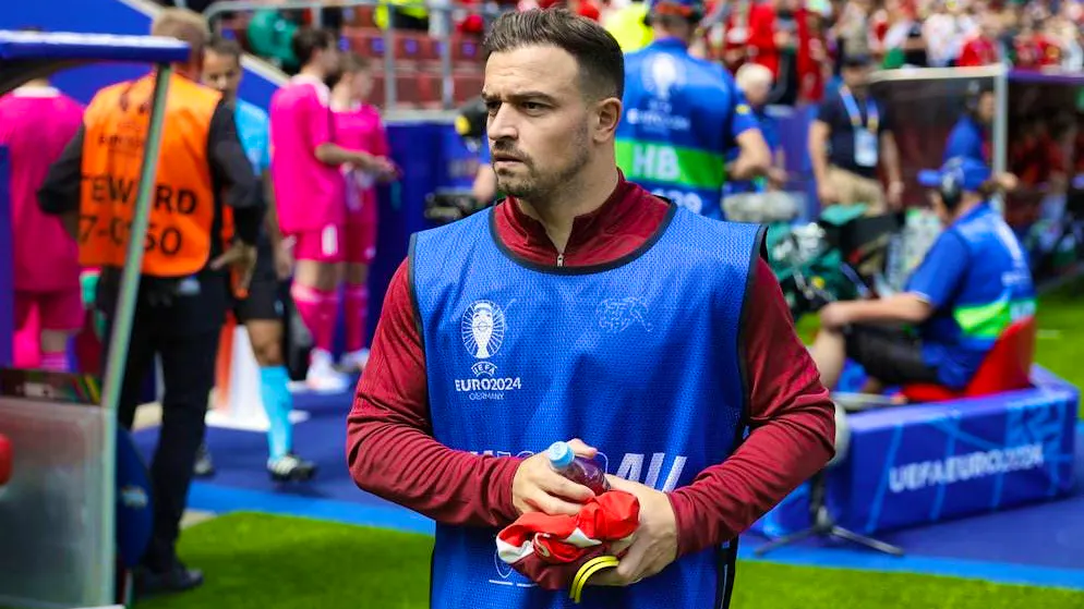 Xherdan Shaqiri non ha giocato nemmeno un minuto nella partita di debutto dell'Euro.