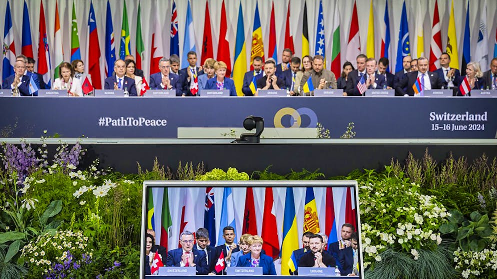Gemeinsam etwas uneinig. Das bleibt nach dem zweitägigen Ukraine-Gipfel auf dem Bürgenstock
