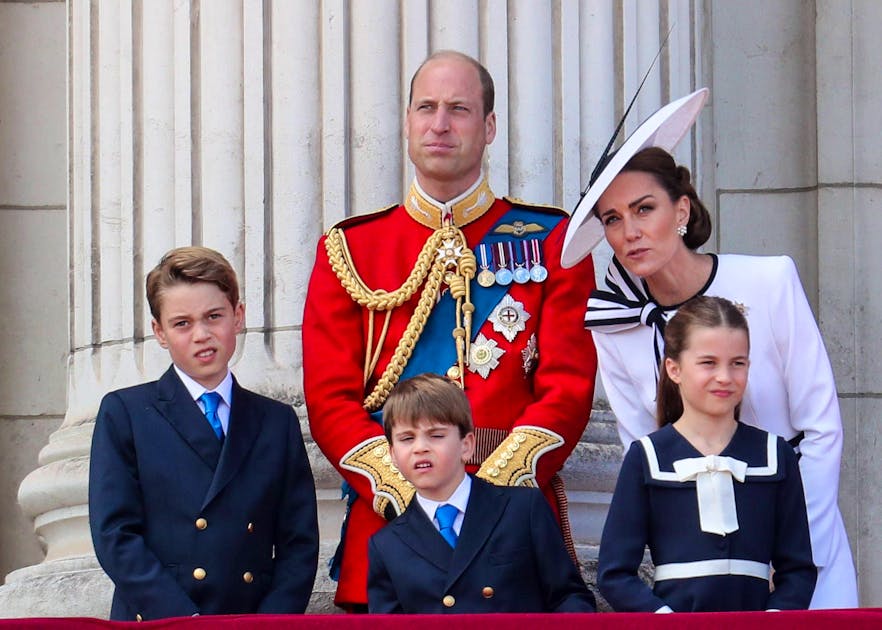 'Stop it': Princess Charlotte pressures her brother during Kate's performance